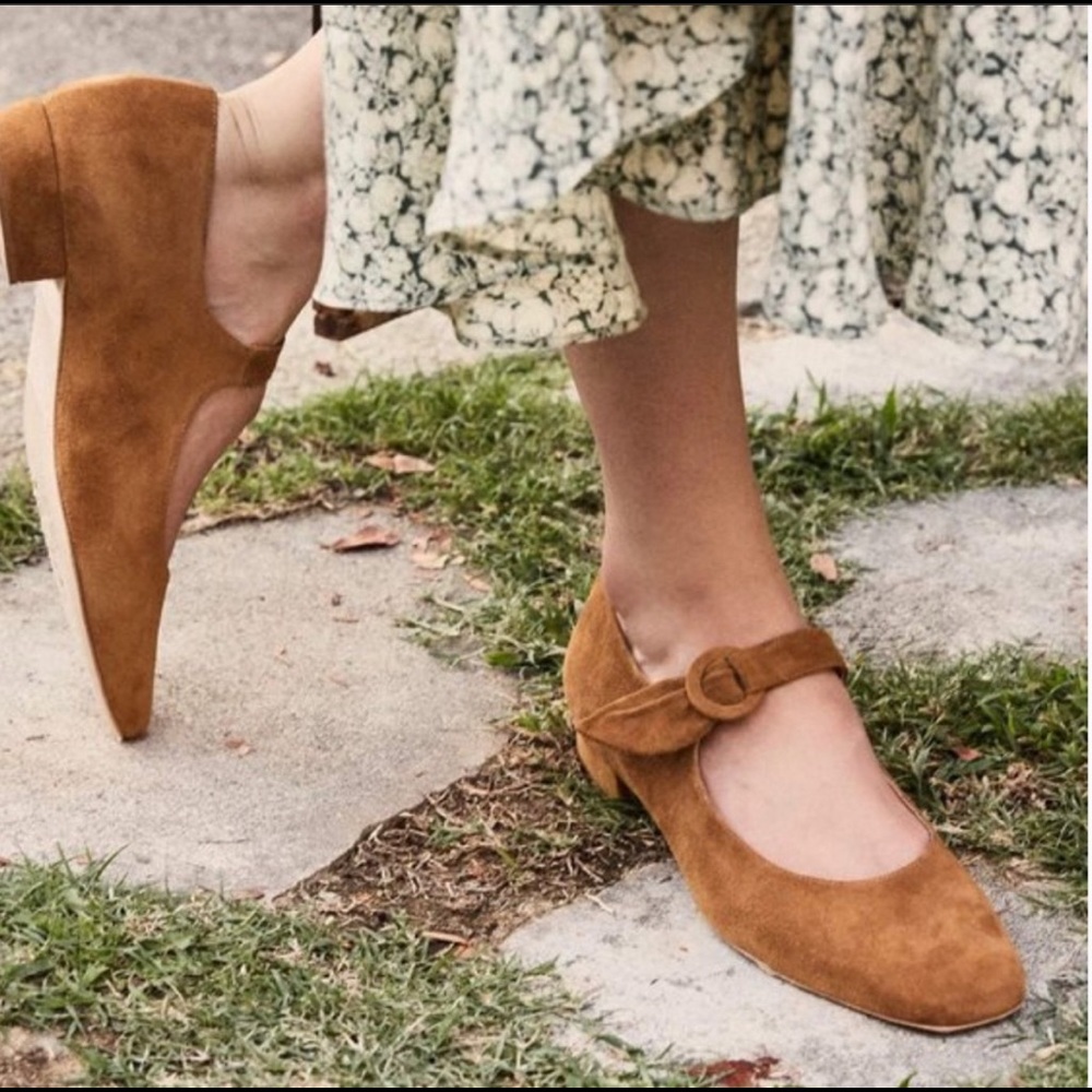 Doen Sailor Heels in Cognac